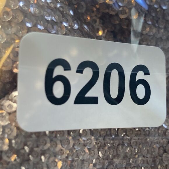 Rachel Zoe Dress Womens 2 Sequin Bellini Pink Long Sleeve Maxi Side Slit Evening - Picture 14 of 14